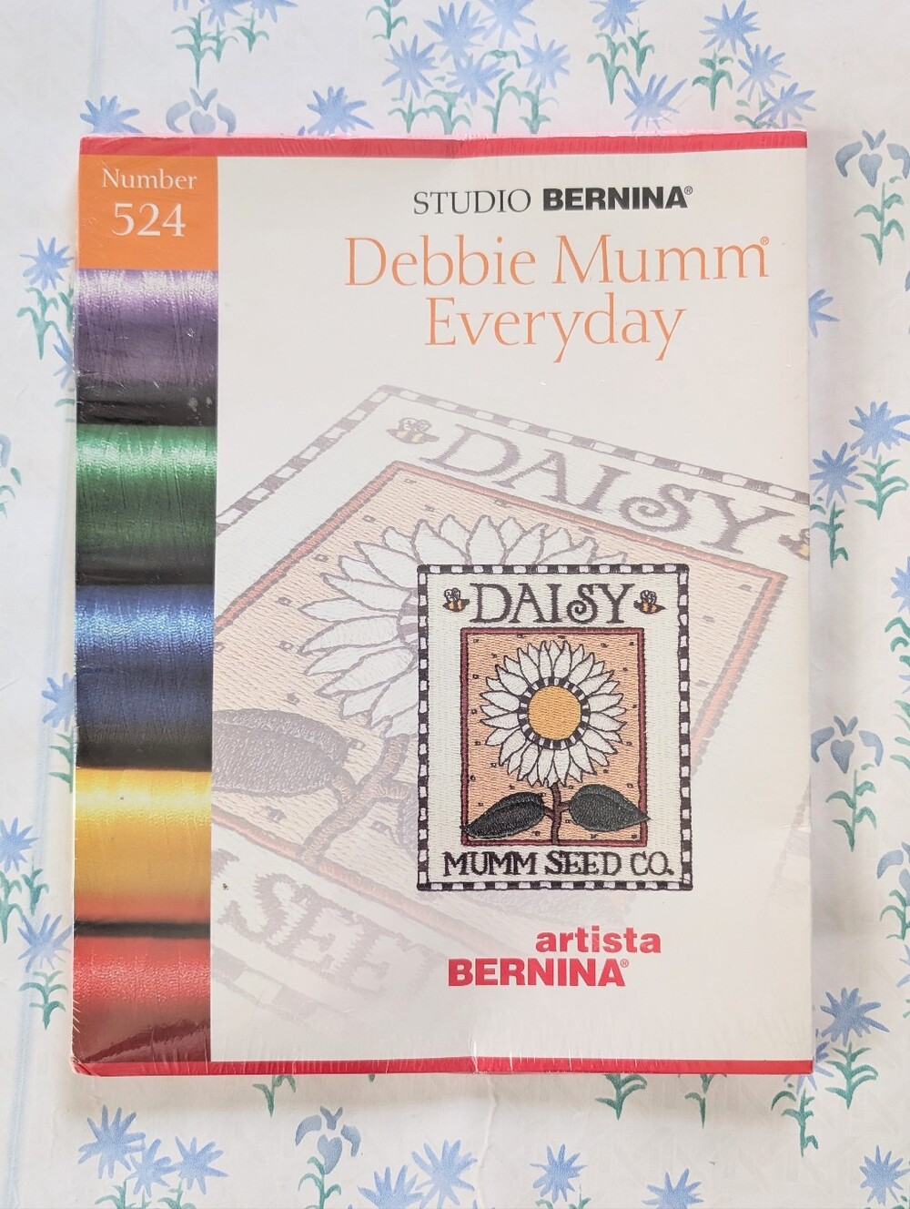 Studio Bernina Debbie Mumm Everyday Embroidery Cards NEW Cottagecore Designs DIY